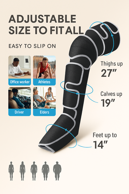 Solura Leg Compression & Heat Wrap